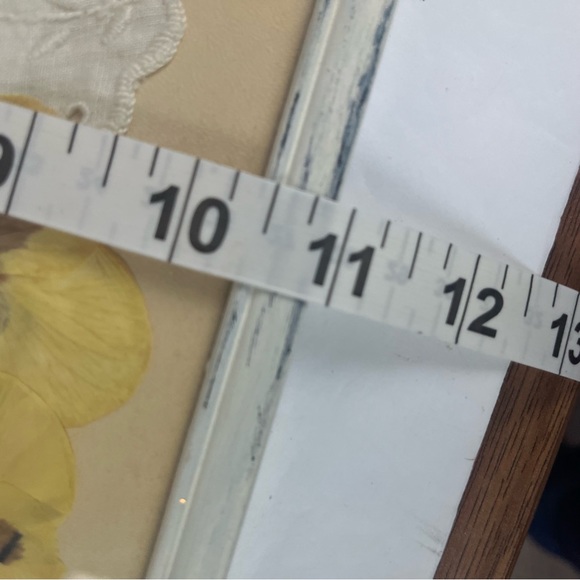 Set of vintage mixed media/collage Art-cottagecore-leather gloves Pray/Baby bib - Picture 11 of 14